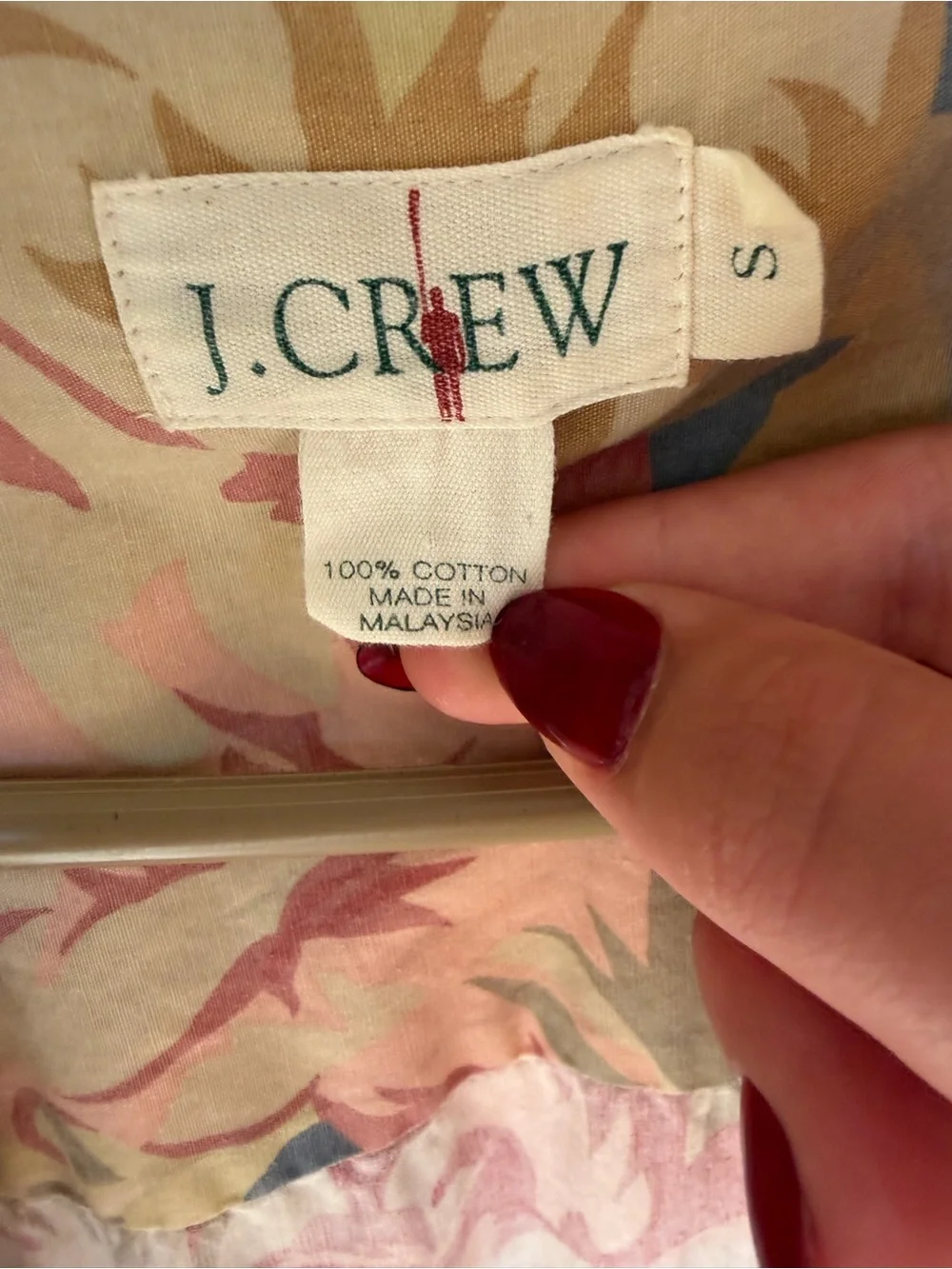 J. Crew Men's ' Floral Short-Sleeve Button Shirt - Multicolor